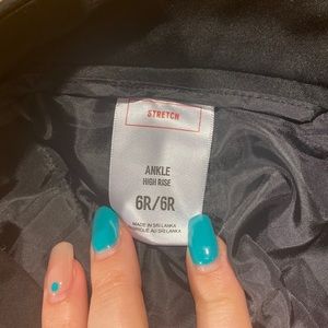 Express ankle high rise dress pants